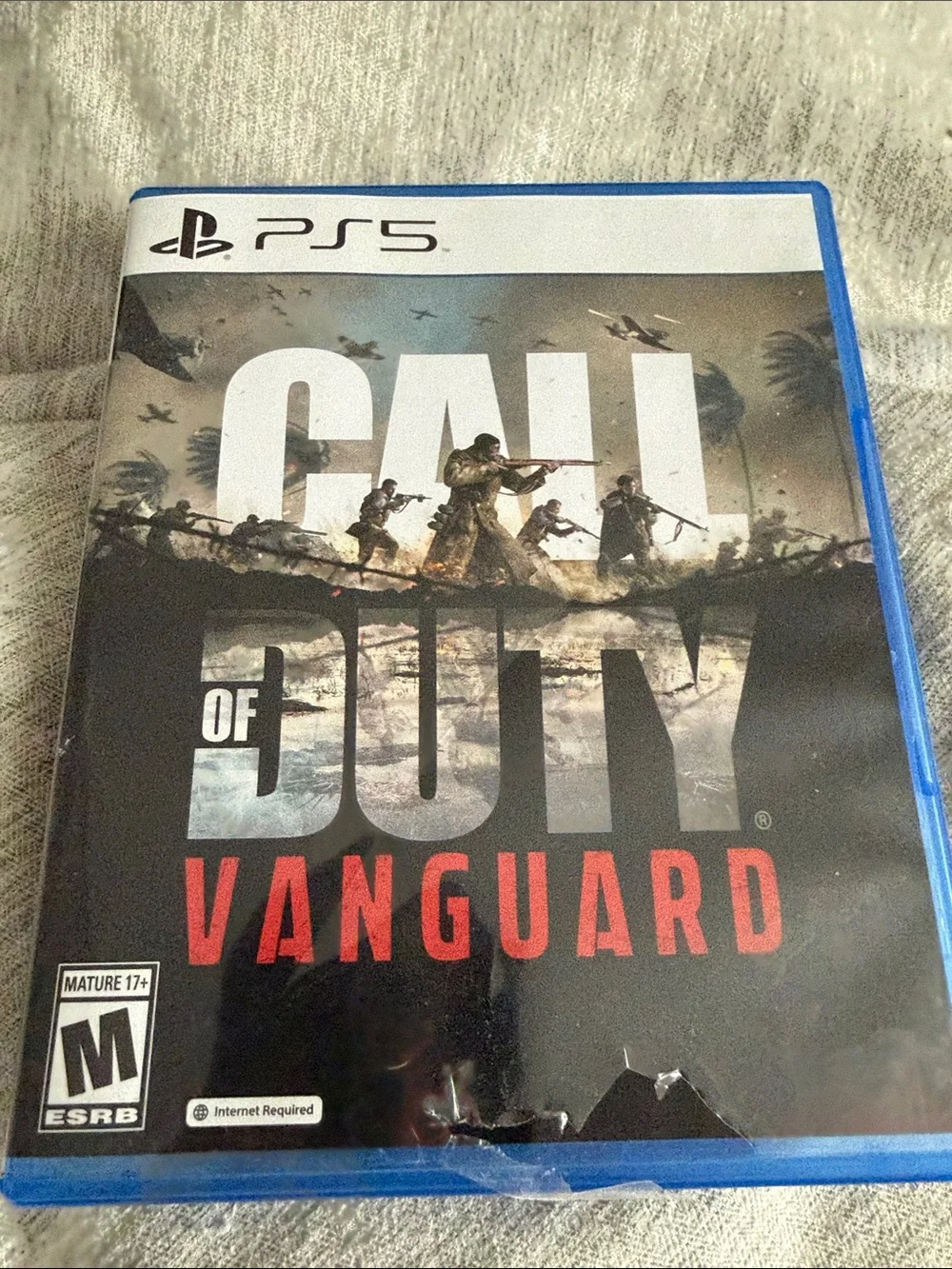 Call of Duty: Vanguard for PS5 - Black & Blue Cover